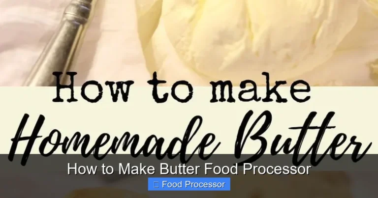 How to Make Butter Food Processor How to Make Butter Food Processor
