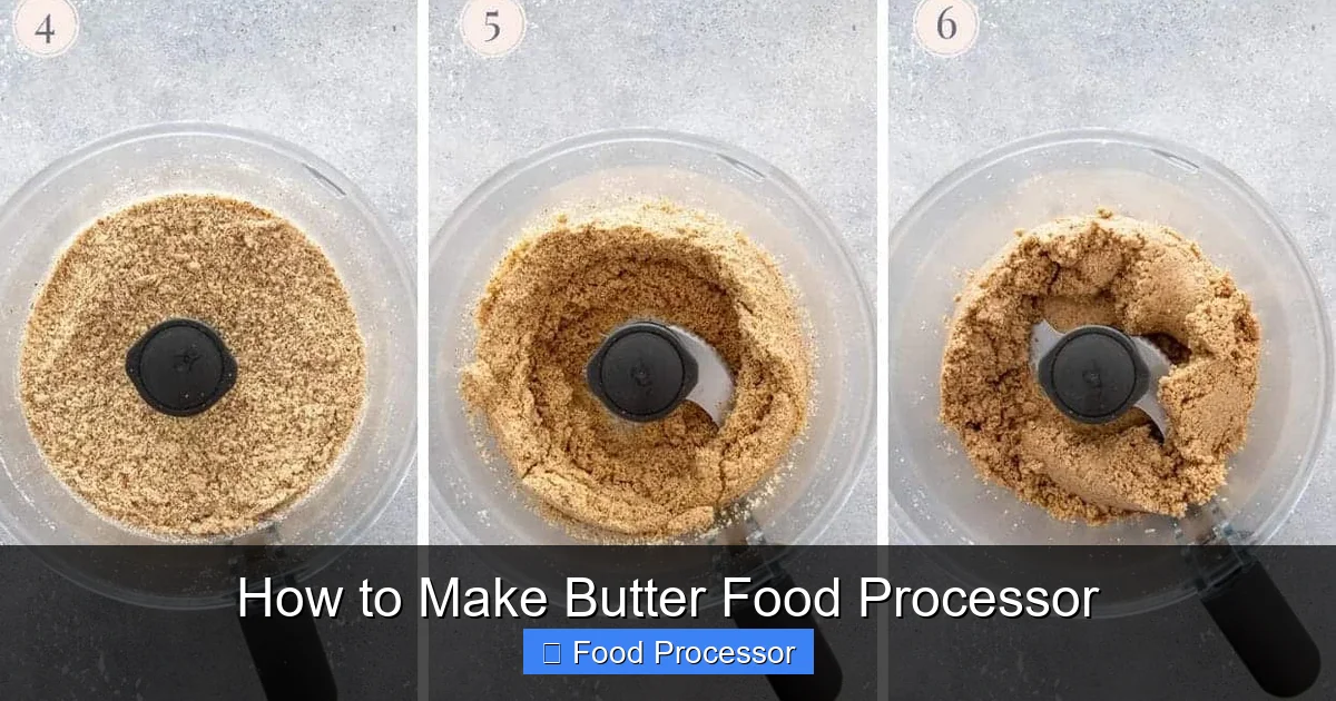 How to Make Butter Food Processor