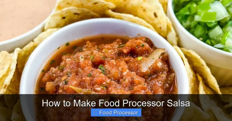 How to Make Food Processor Salsa
