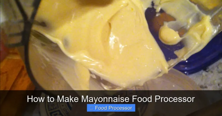 How to Make Mayonnaise Food Processor
