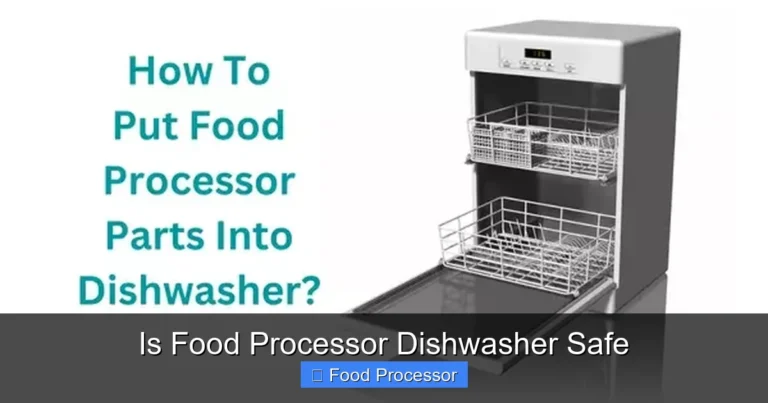 Is Food Processor Dishwasher Safe