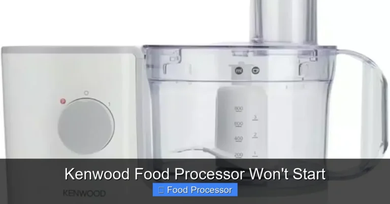 Kenwood Food Processor Won't Start