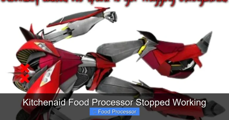 Kitchenaid Food Processor Stopped Working