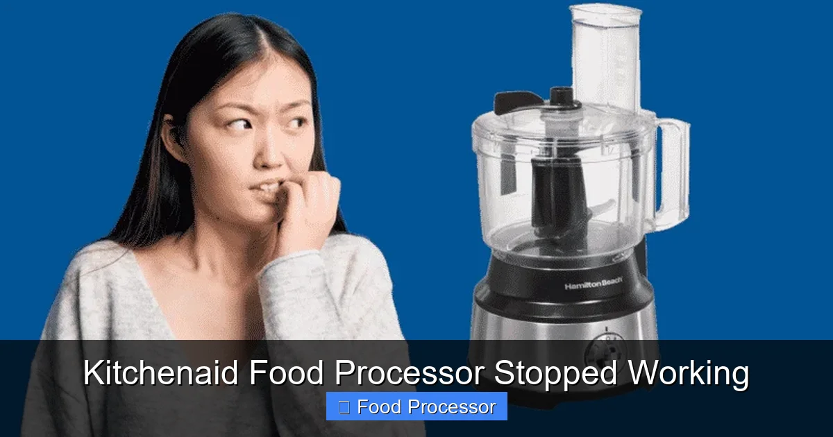Kitchenaid Food Processor Stopped Working