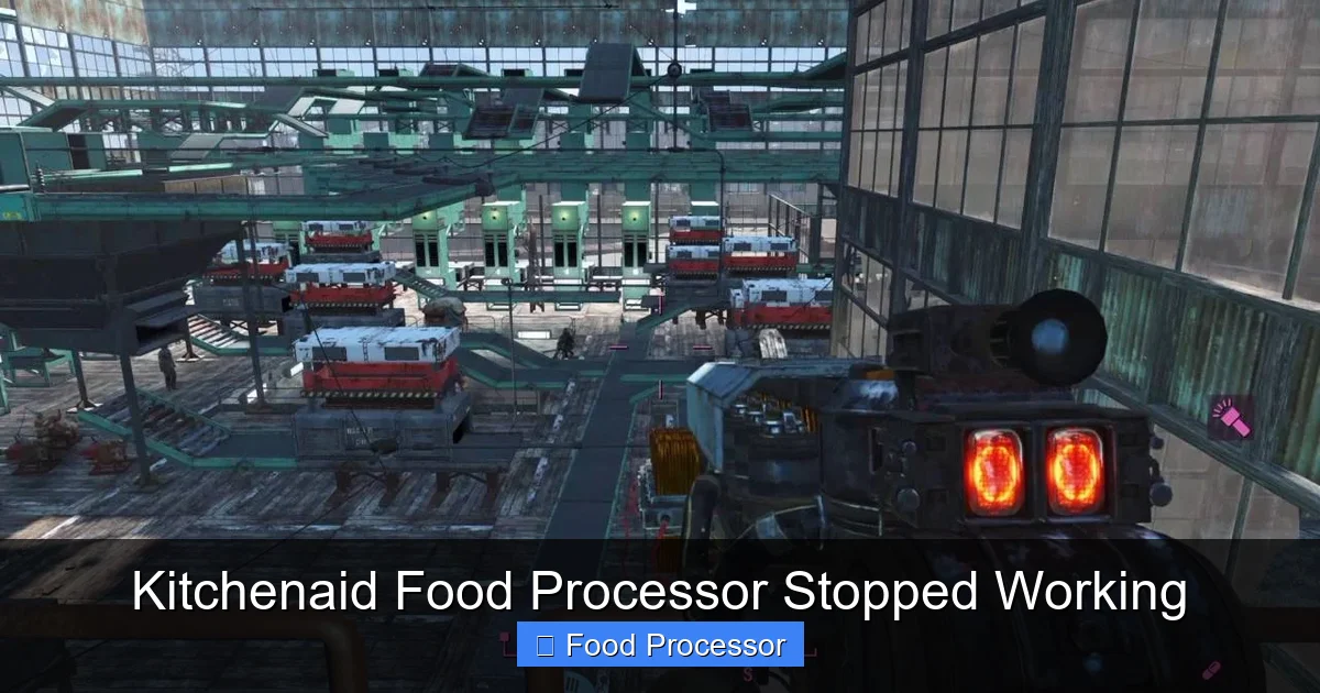 Kitchenaid Food Processor Stopped Working