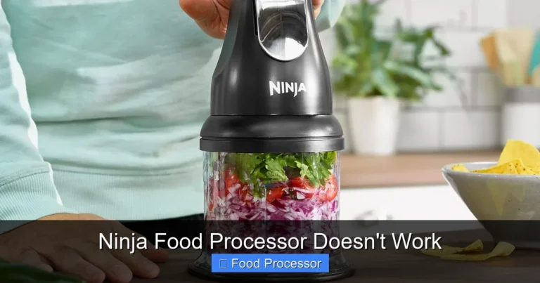 Ninja Food Processor Doesn't Work