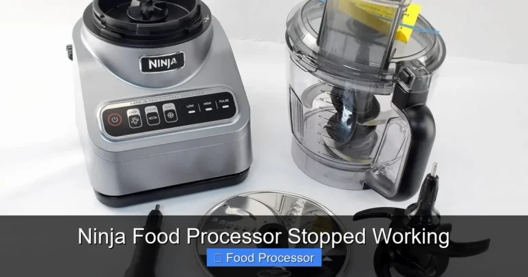 Ninja Food Processor Stopped Working