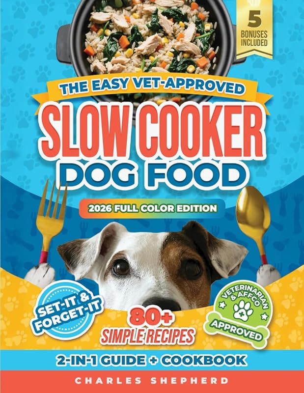 Vet-Approved Slow Cooker Dog Food: 80+ Allergy-Friendly, Healthy Homem