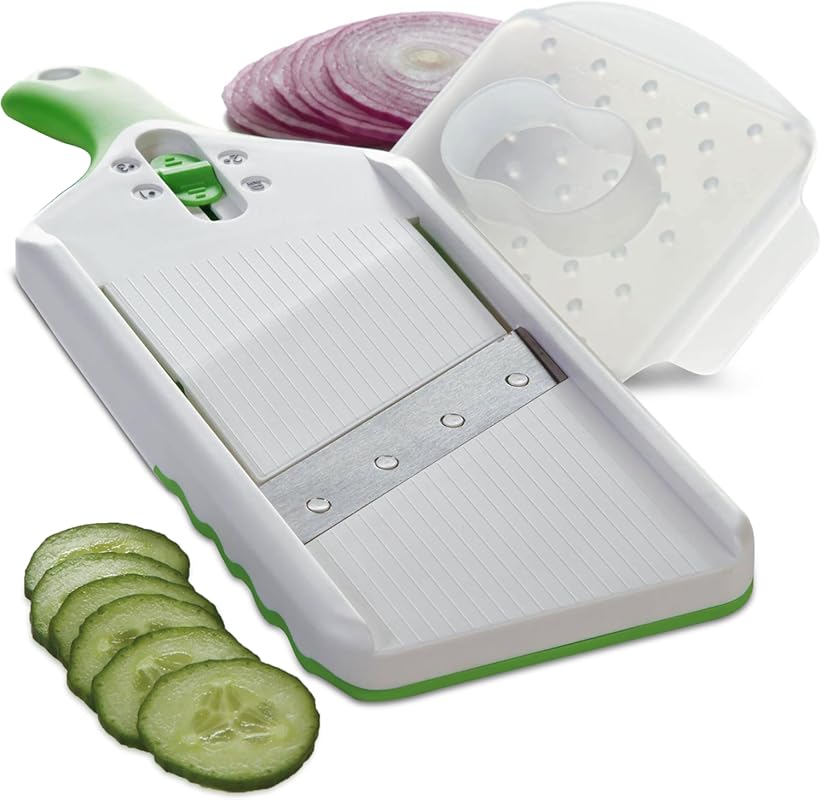 PrepSolutions Adjust-A-Slice Mandoline Slicer for Vegetables & Fruits