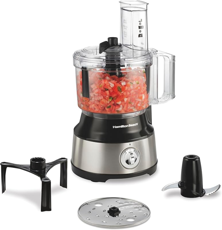 Hamilton Beach 10-Cup Food Processor & Chopper: Slices, shreds, minces
