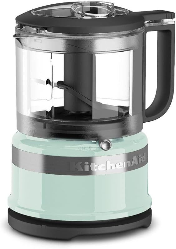 KitchenAid 3.5 Cup Electric Food Chopper, Ice Blue Color, Powerful and