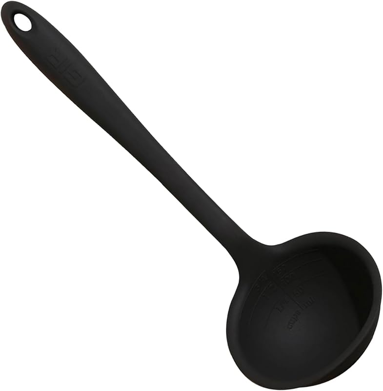 GIR Silicone Ladle Spoon for High Heat Resistant Serving of Soups, Ste