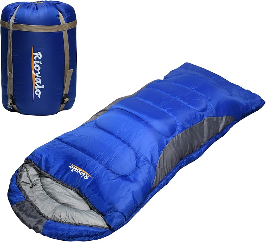 0 Degree Winter Sleeping Bag for Adults (5F-32F), 4 Season Camping wit