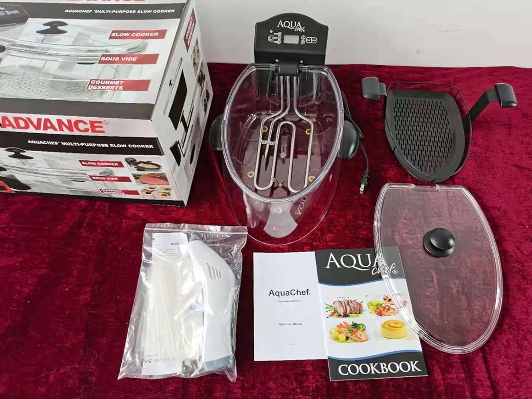 AquaChef 8L Sous Vide Water Oven Cooker with Digital LED & Vacuum Seal