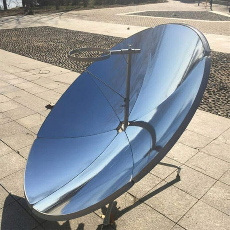 Large 59'' Diameter Portable Solar Cooker for Outdoor Heating, Educati