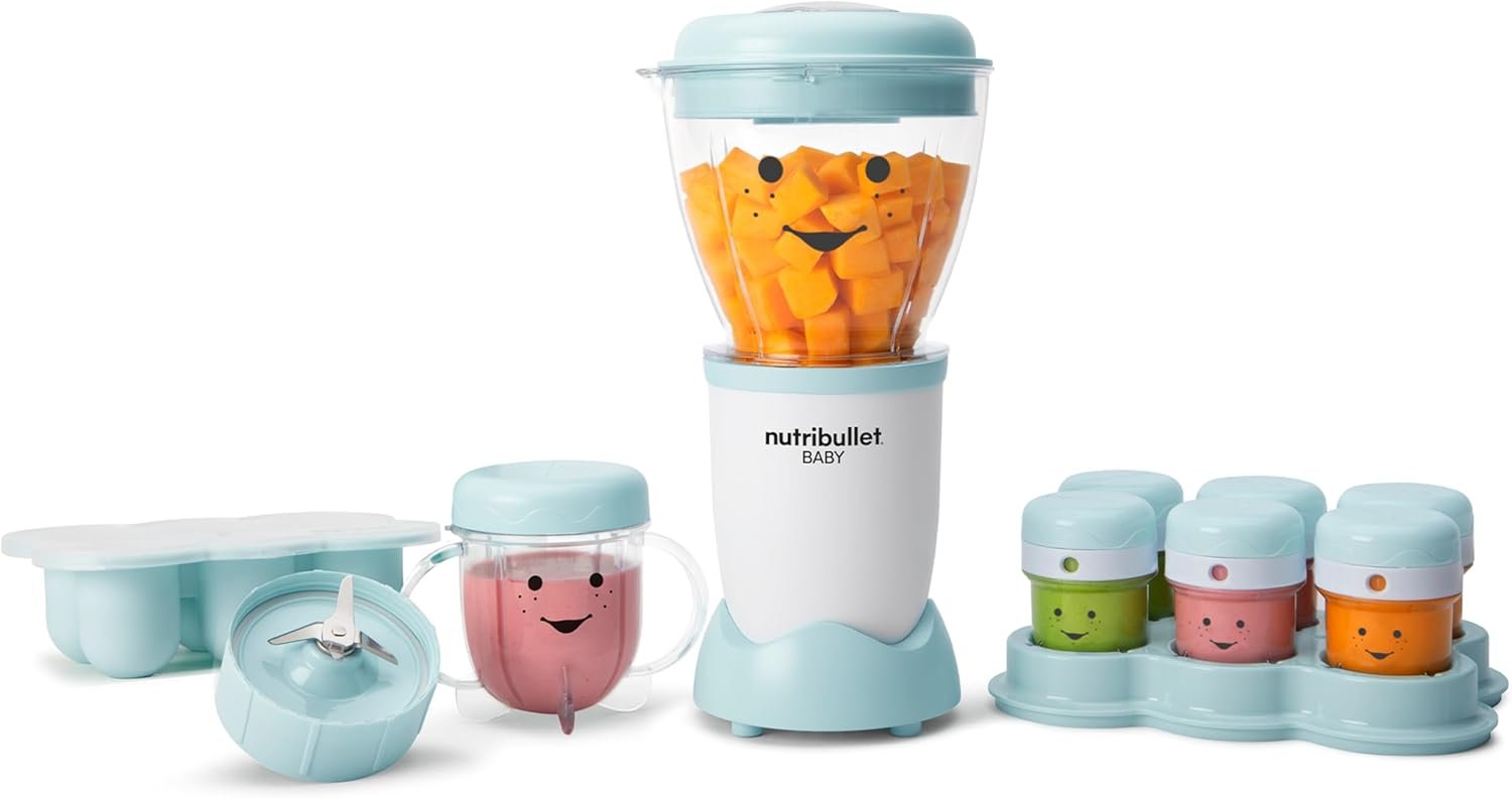 NutriBullet Baby Complete Food Making System: Blender, Cooker, Steamer