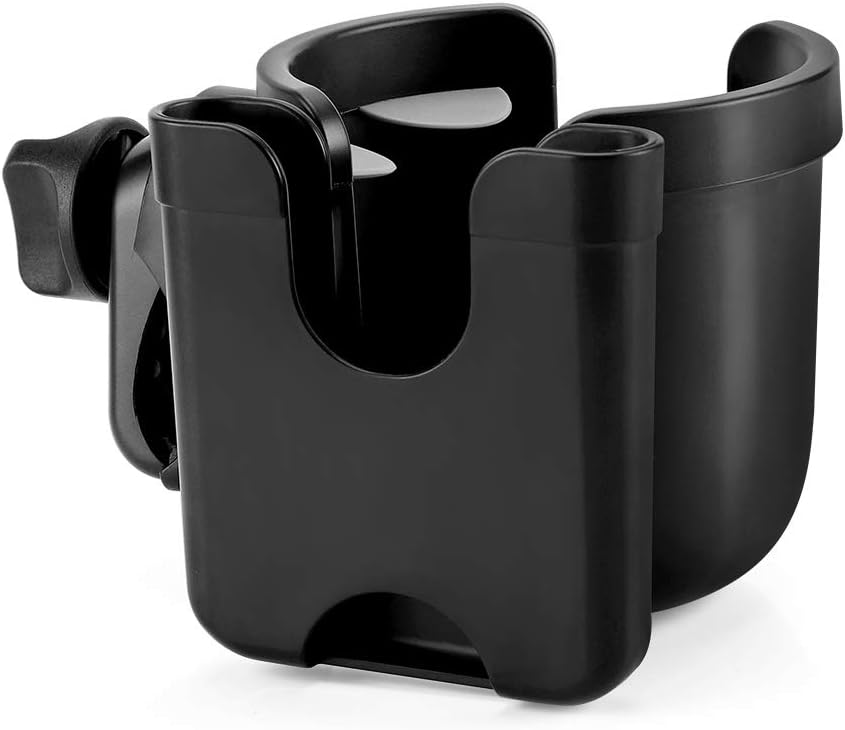 Accmor Universal 2-in-1 Cup Phone Holder for Strollers, Bikes, Wheelch