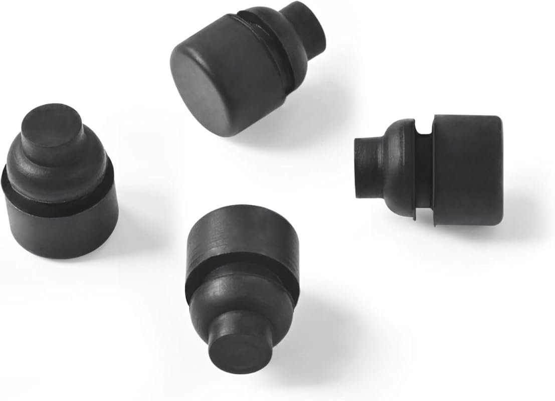 KOOC 4 Pack Rubber Feet for Slow Cookers, Fits 5, 7, 8.5 qt Pots