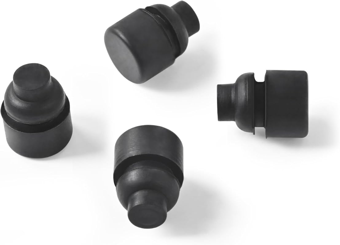 KOOC 4-Pack Replaceable Rubber Feet for Slow Cooker Pots (5, 7, 8.5 Qu