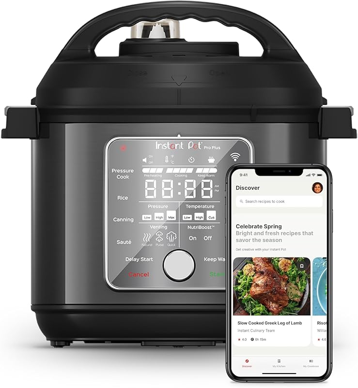 Instant Pot Pro Plus Wi-Fi Smart 10-in-1 Pressure Cooker and Slow Cook