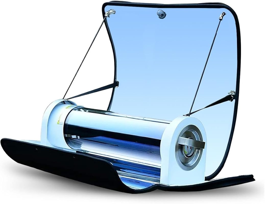 Solar Oven Portable Oven: 4.5L Large Capacity Camping Stove for 2-3 Pe