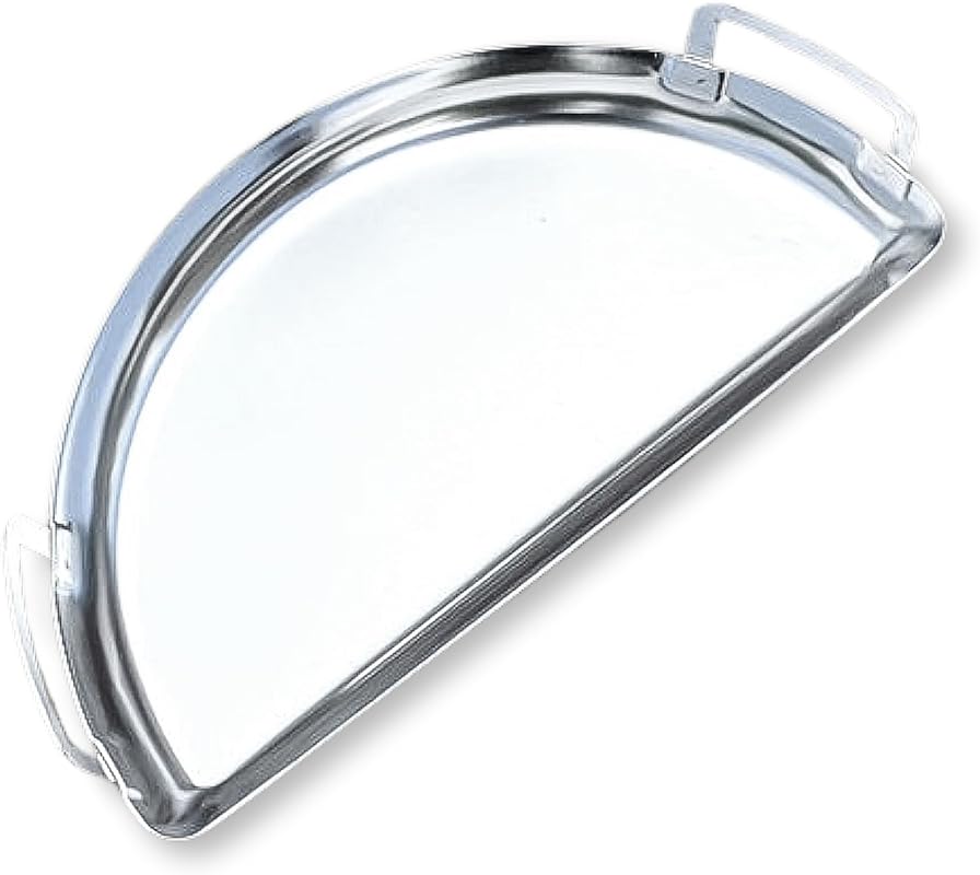SnS Grills Stainless Steel Mini Drip Pan for 18" Weber Kettle Grills -