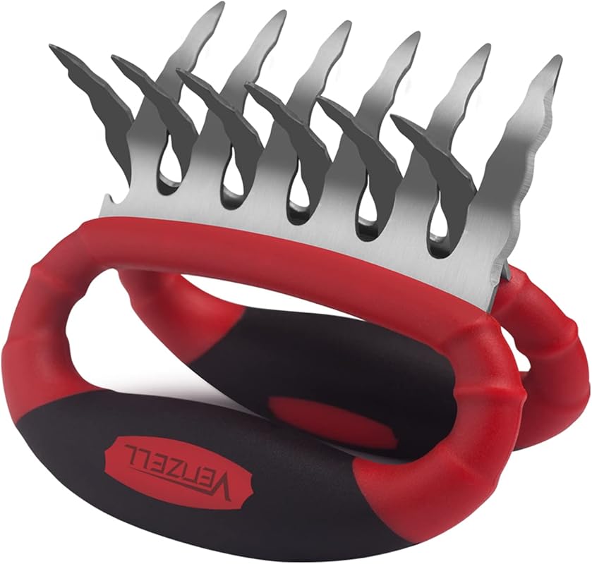 VENZELL Ultra Sharp Stainless Steel Meat Shredder Claws with Bottle Op
