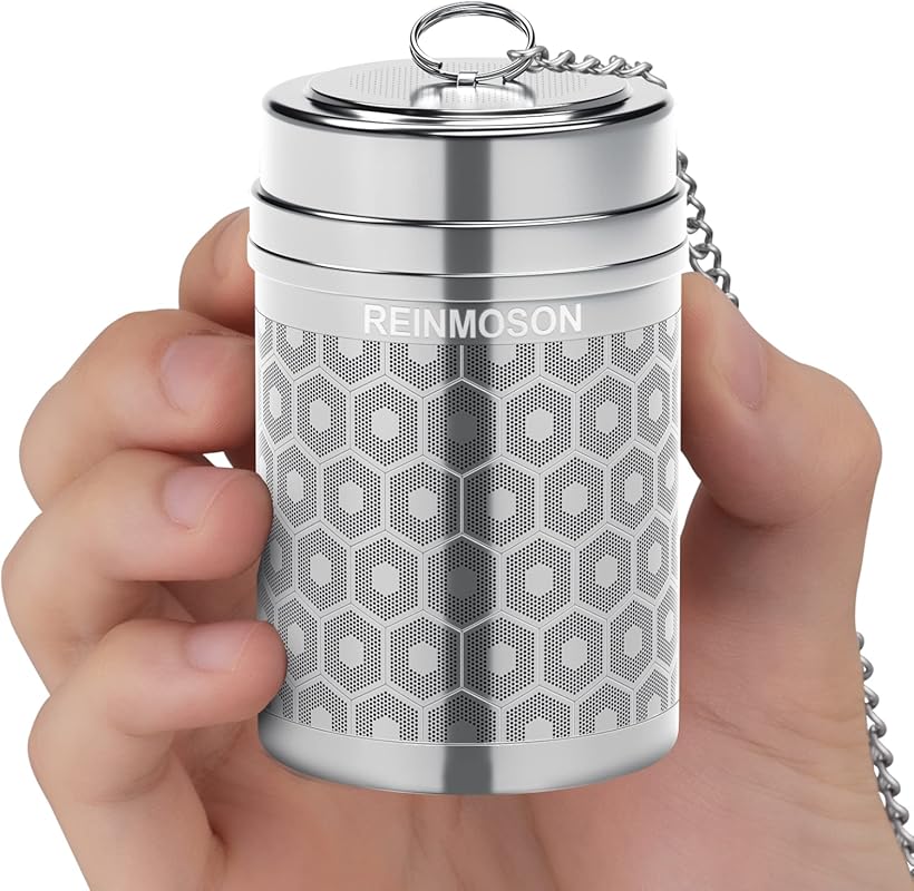 Reinmoson Large Tea Infuser for Loose Tea & Cooking Spices