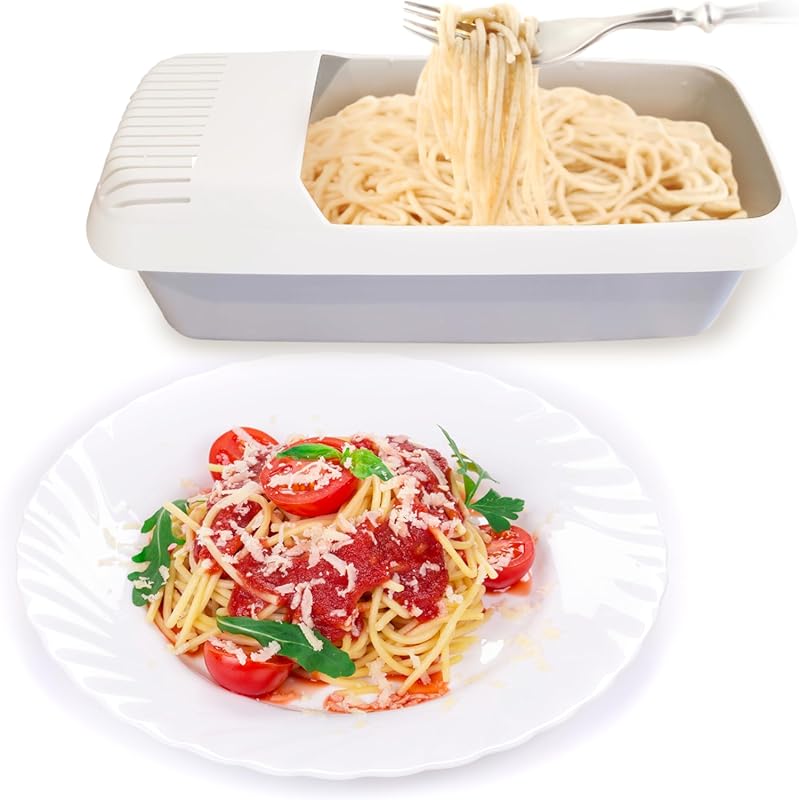 Microwave Pasta Cooker- No Waiting, No Mess, No Stick Microwave Pasta 