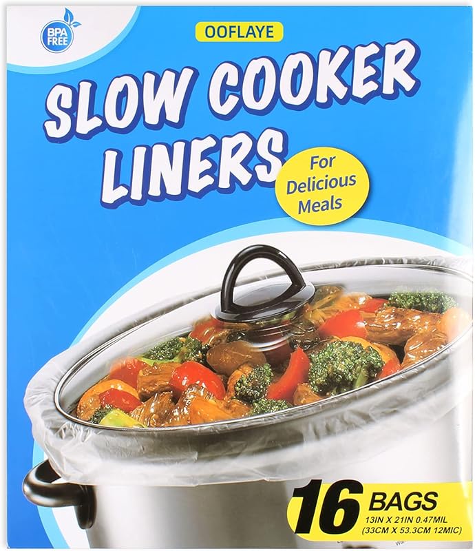 16 Disposable Slow Cooker Liners, Large 13