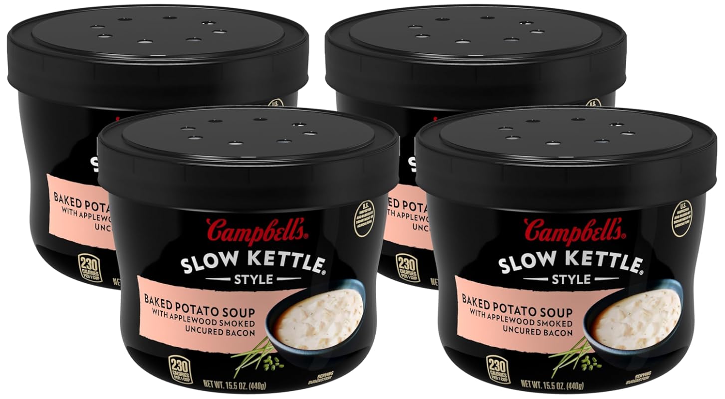 Campbell's Slow Kettle Style Baked Potato Soup with Applewood Smoked U