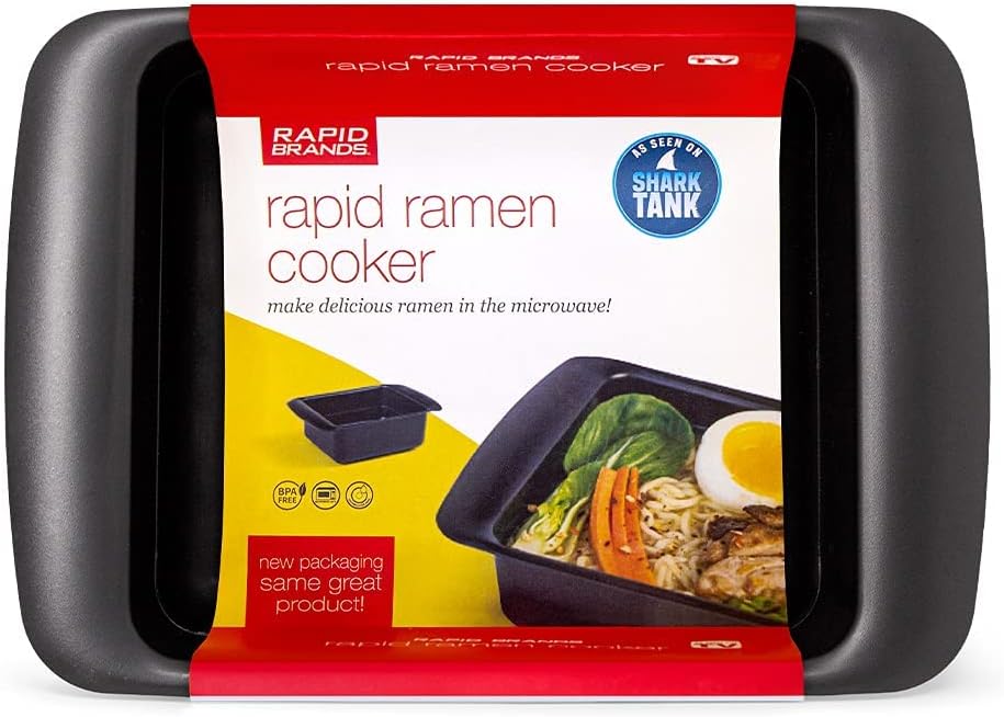 Rapid Ramen Cooker: Microwavable Instant Ramen Bowl, BPA Free & Dishwa