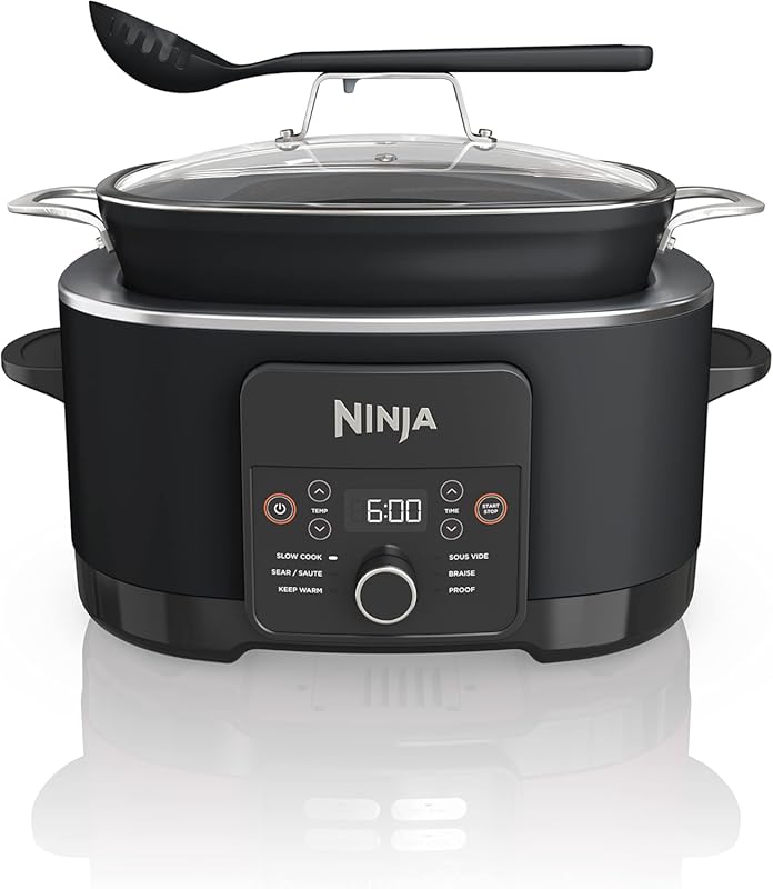 Ninja 8.5-qt 12-in-1 Sous Vide & Proof Multi-Cooker with Glass Lid