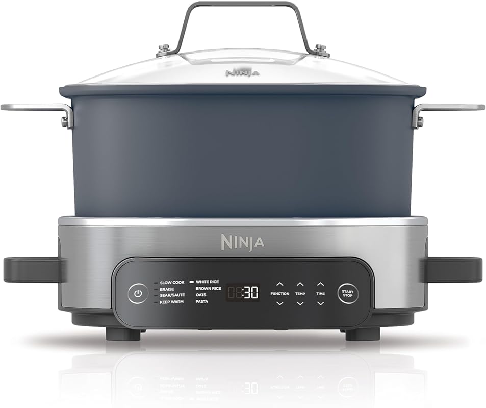 Ninja Foodi Everyday Possible Cooker Pro MC1101: 8-in-1 Multi-Cooker, 
