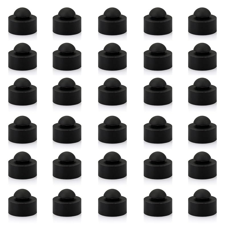 30 Pack Bumper Rubber Feet for Crockpot Slow Cookers, 1/2
