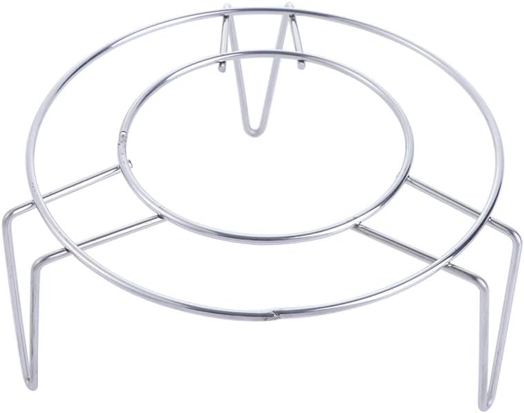 2 Pcs Stainless Steel Steam Rack Trivets for Pressure Cookers; 2.3 Inc