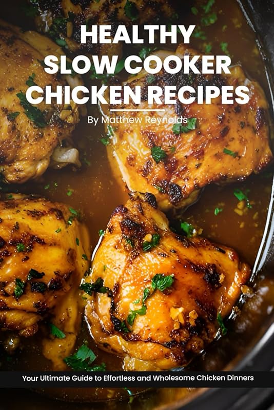 Healthy Slow Cooker Chicken Recipes Cookbook: Your Ultimate Guide to E