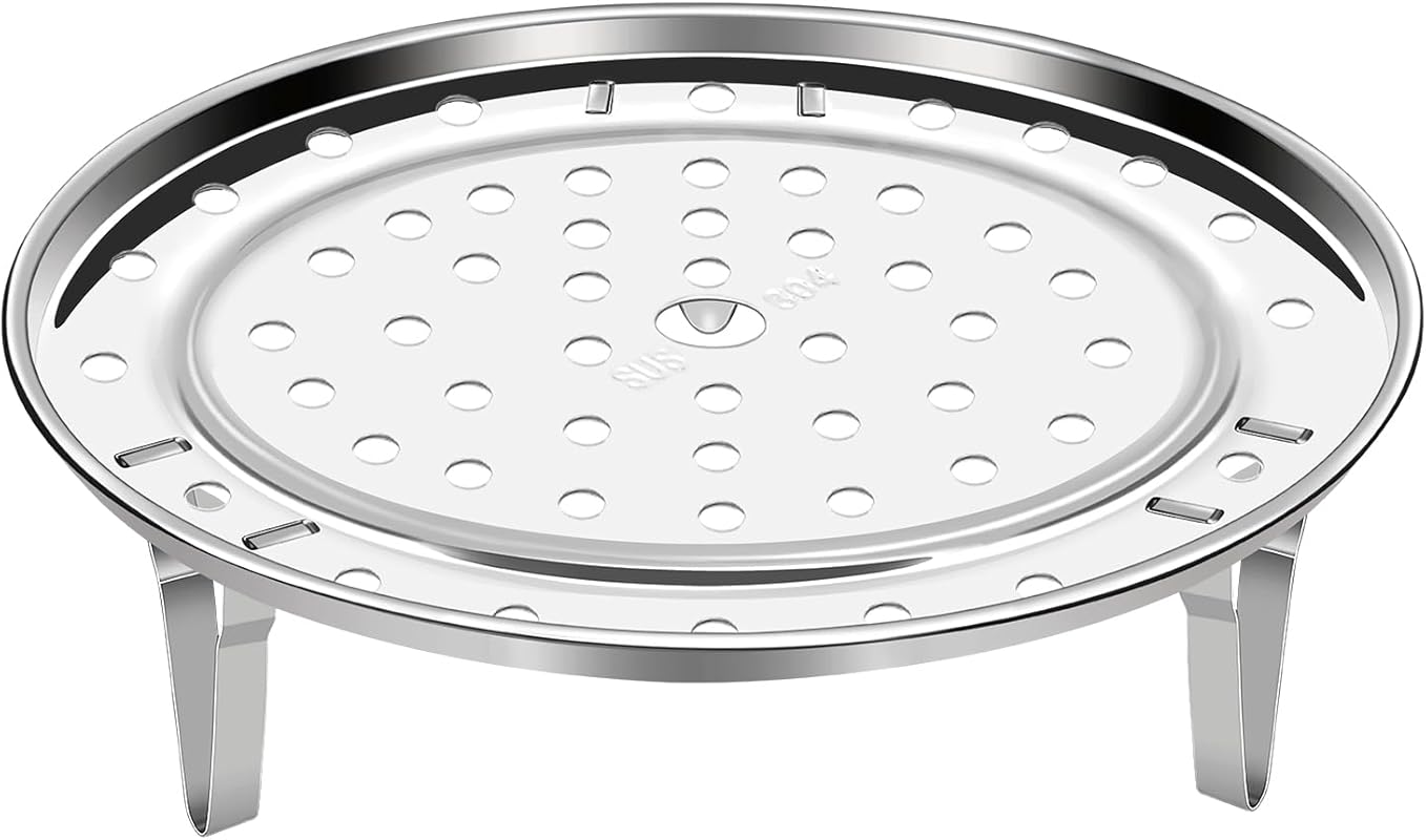Mini Skater Stainless Steel Steamer Rack for Pressure Cookers, Canning