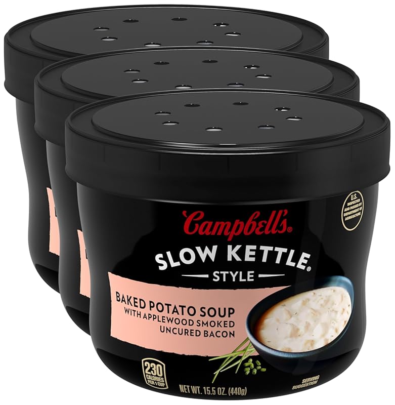 Campbell's Slow Kettle Style Baked Potato Soup with Applewood Smoked U