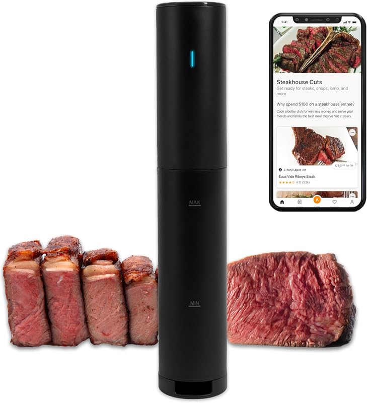 Anova Culinary Sous Vide Precision Cooker Mini: App-Enabled 850W Cooke