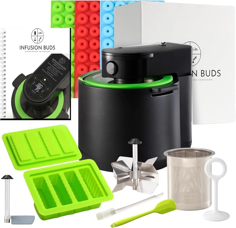 3-In-1 Magical Infuser Machine: Herb Decarboxylator, Gummy Maker, Butt