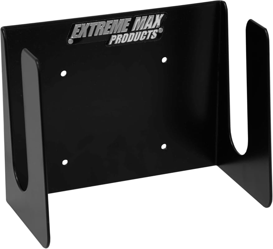 Extreme Max 5001.6681 Wall-Mount Aluminum Dirt Bike Rack for Garage &