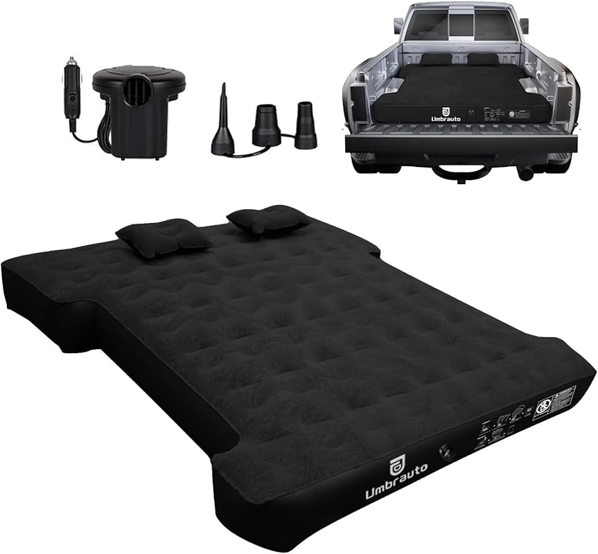 Umbrauto Inflatable Air Mattress with Pump for 5.5-5.8ft Full-Size Sho