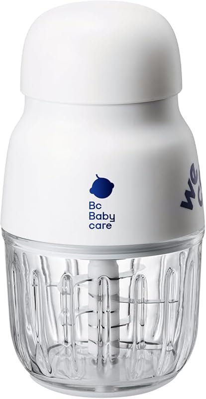 Bc Babycare Baby Food Maker Glass Puree Blender & Mini Food Processor 