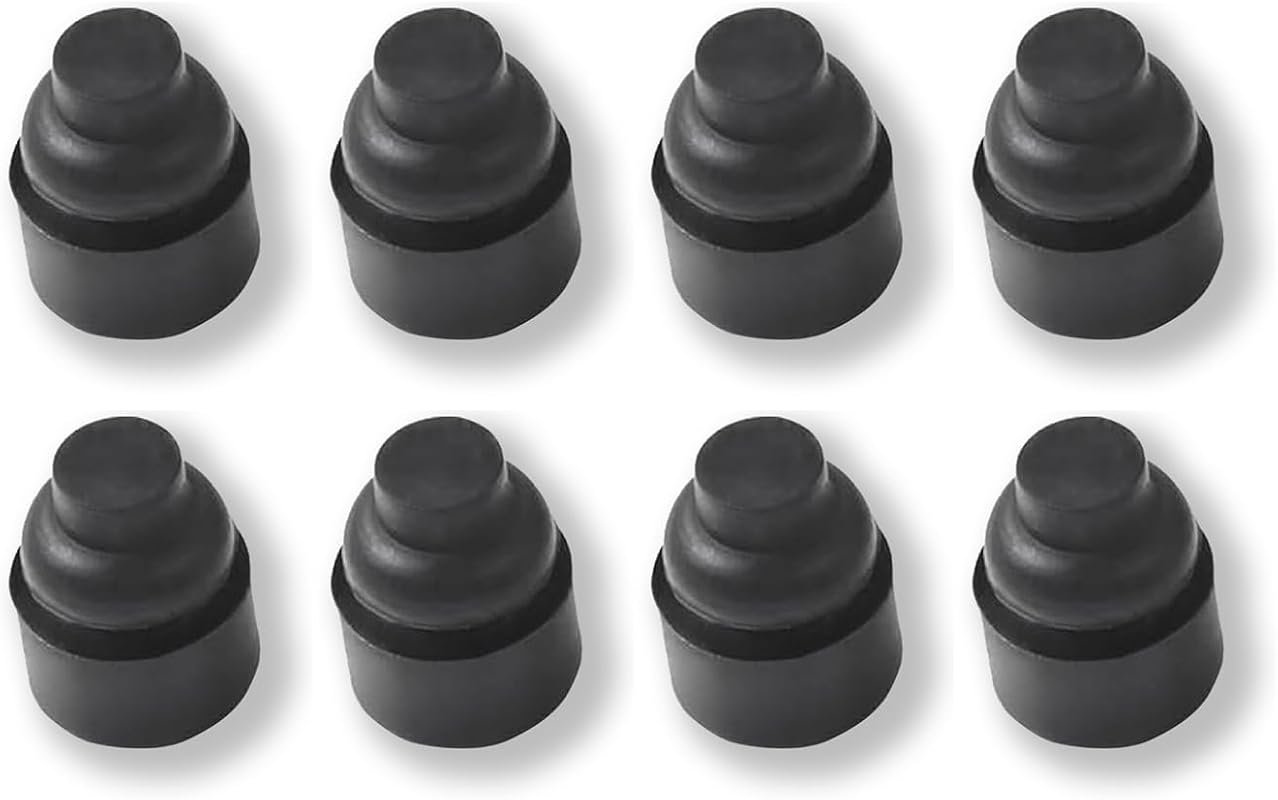 8 Pack Rubber Feet for Slow Cooker Inserts, Protects Against Scratches