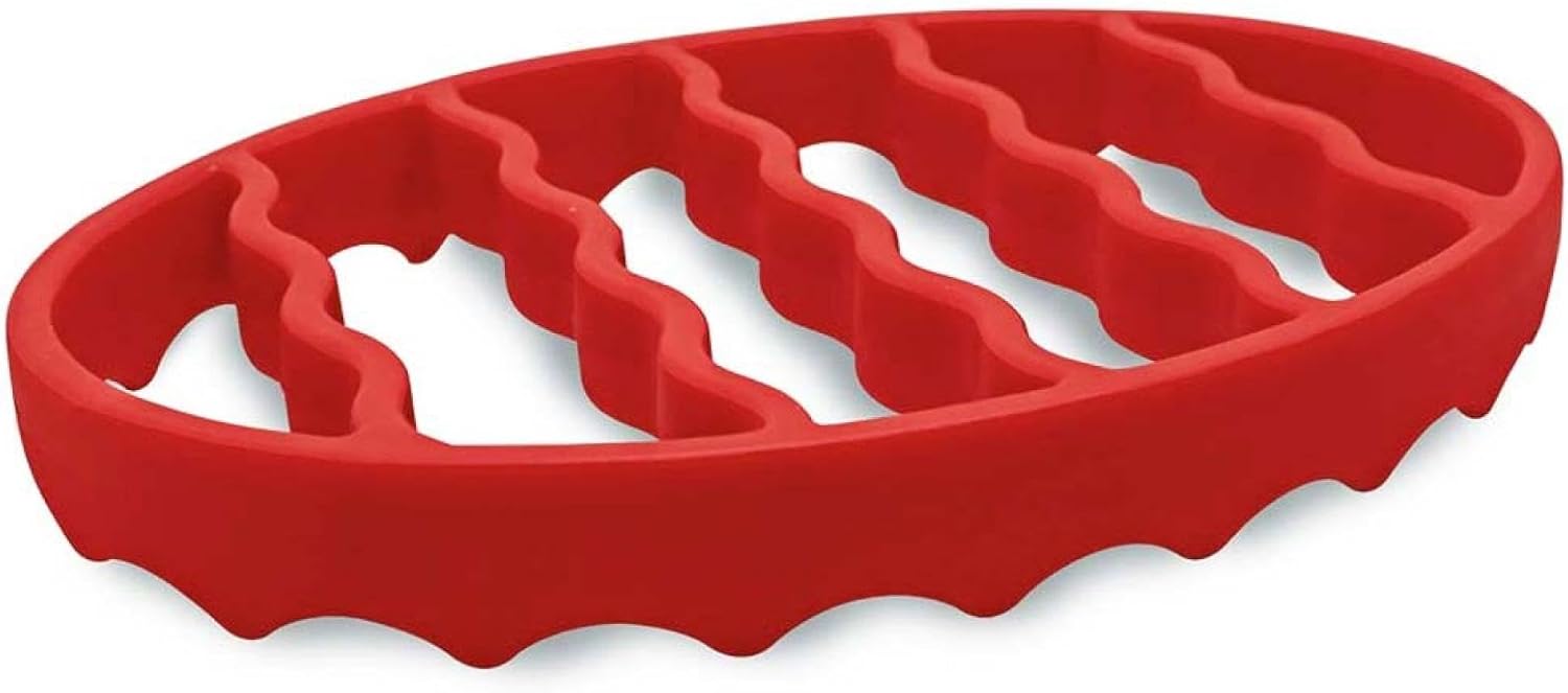 Silicone Slow Cooker Grill Stand for 6-Quart and 8-Quart Cookware, Ver