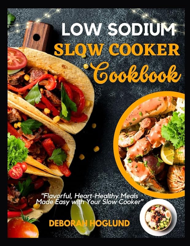 Low Sodium Slow Cooker Cookbook: 330+ Easy, Flavorful, Heart-Healthy R