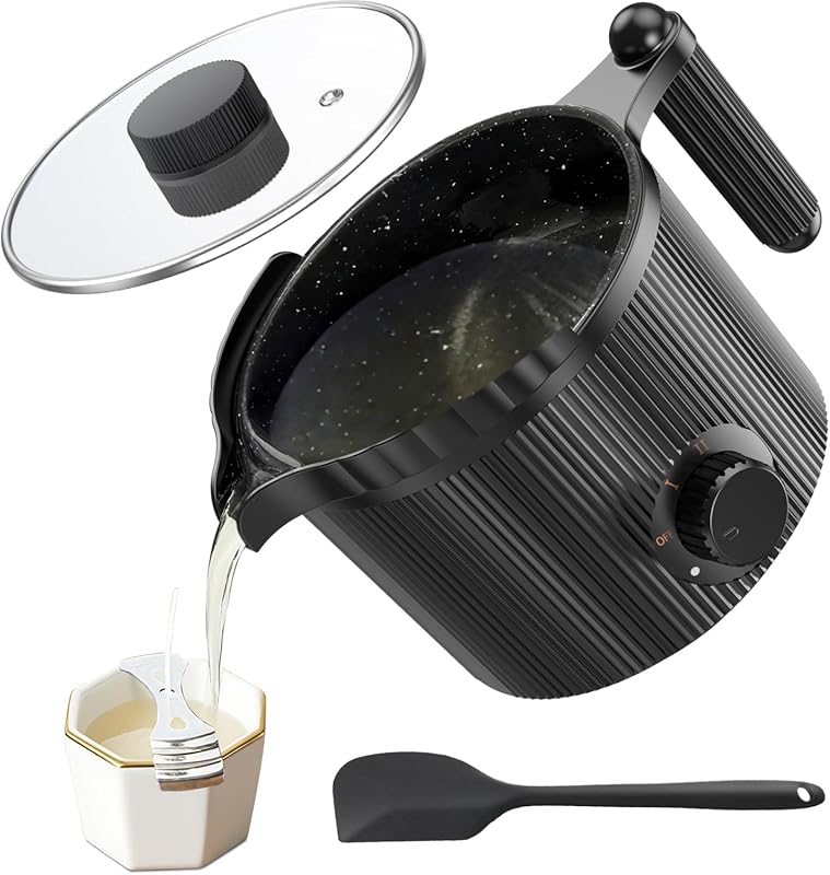 venpow 1.5L Large Wax Melter Kit with Pour Spout for Adult Candle & So