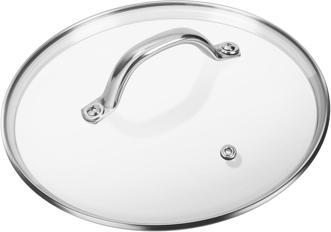 9.1 InchTempered Glass Lid Replacement for Instant Pot 6 Quart, Electr