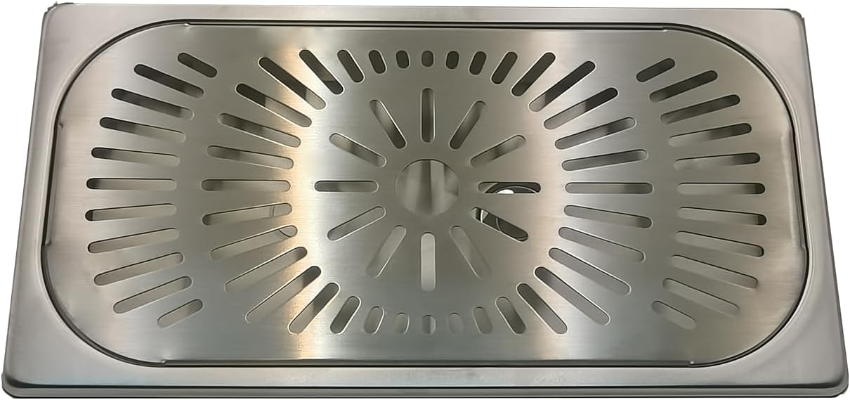 Durable Stainless Steel Drip Tray for Homes, Bars, Cafes, and Commerci